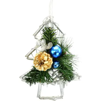 Vánoční stromek Stromek závěsný 20x15 cm
