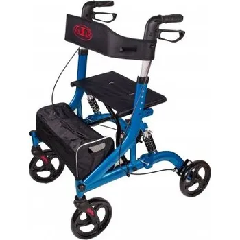 Chodítko pro seniory Ortgroup Chodítko čtyřkolové s odpruženou zadní vidlicí AT51035