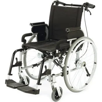 DMA PRIMEO PLUS INVALIDNÍ VOZÍK S BRZDAMI PRO DOPROVOD Šířka sedáku: 42