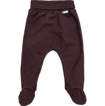 Kojenecké oblečení tmavě hnědé rostoucí polodupačky