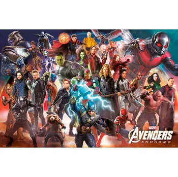 Curepink Avengers: Endgame Line Up 61 x 91,5 cm