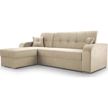 Sedací souprava Rozkládací rohová sedačka MILANIA béžová