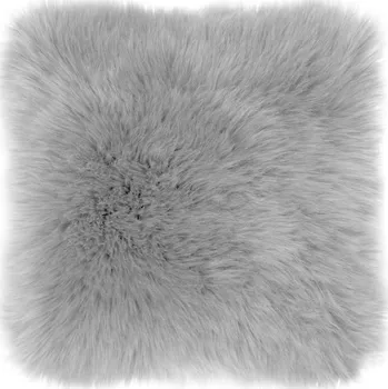 Dekorativní polštářek Šedý polštář Tiseco Home Studio Sheepskin, 45 x 45 cm ID_1282794