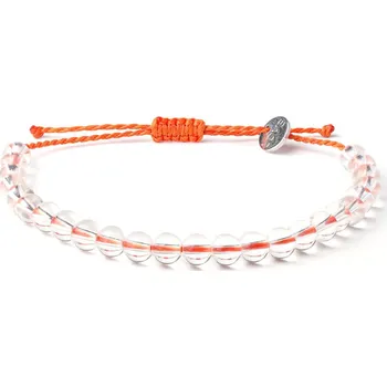 Náramek Dámský korálkový náramek - CRYSTAL ORANGE