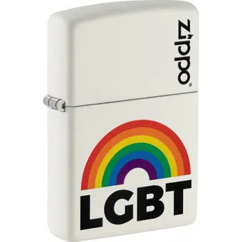 ZIPPO weiß color "LGBT/Rainbow Design" 60006140
