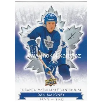 Karetní hra řadová karta DAN MALONEY 17-18 Toronto Centennial číslo 32