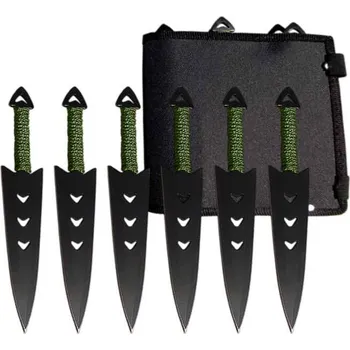 Vrhací nože 6 ks Triangle (sada vrhacích nožů v balení po 6 kusech)