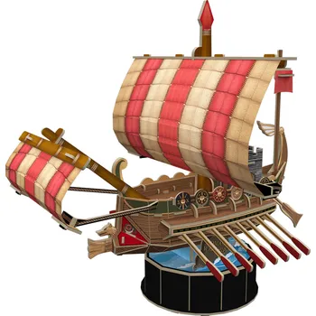 3D puzzle CubicFun Roman Warship 85 dílků