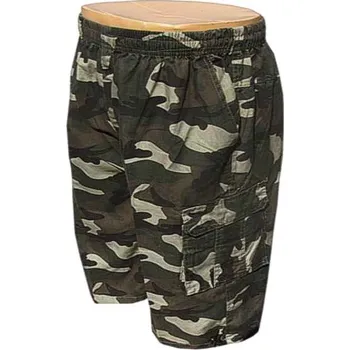 Pánské kraťasy Kraťasy JJ JEANS nadrozměrné (maskáčové kalhoty - camouflage woodland)