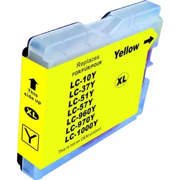 Alternativa LC-970/1000 Brother inkoust žlutý, 36ml