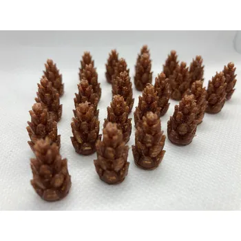 Příslušenství k deskovým hrám TLAMA games Kaskádie - plastové žetony šišek