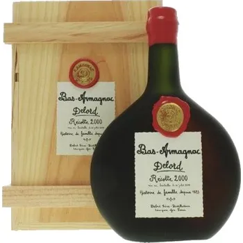 Brandy Armagnac Delord Millésimés 2000 40% 0,7l
