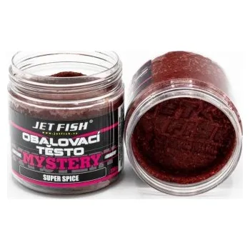 Návnadová pasta Jetfish Jet Fish Mystery Obalovací těsto - Super Spice - 250g