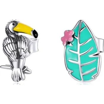 Náušnice Přívěskynakrk.cz Stříbrné náušnice TROPICAL