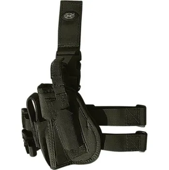 Pouzdro na pistoli MFH KLASIK black (stehenní pouzdro na zbraň)