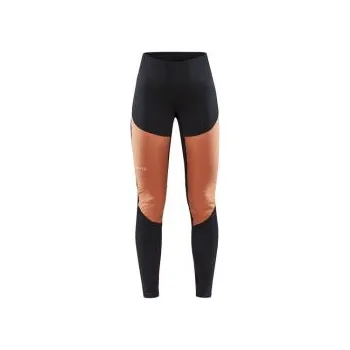 Dámské legíny CRAFT ADV SubZ Tights 2 W černá s oranžovou 1911313-999732 M; Černá kalhoty + DÁREK DLE VÝBĚRU!