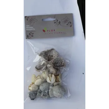 Africká sušina mix frosted bílá A