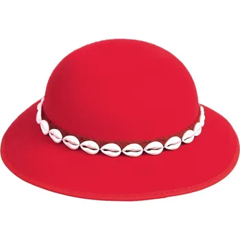 Klobouk Goralský klobouk červený (Klobouk - část goralského kroje)
