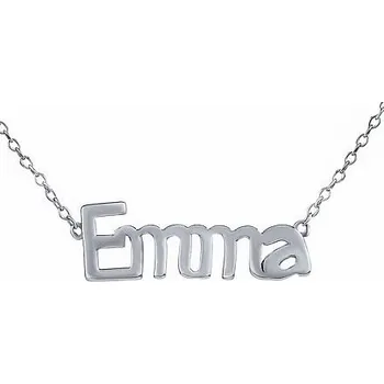 Řetízek Stříbrný řetízek se jménem Emma JJJ2255N-Emma