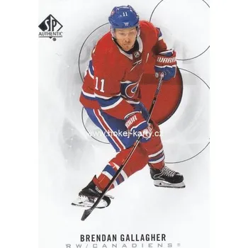 Sběratelská karetní hra řadová karta BRENDAN GALLAGHER 20-21 SP Authentic číslo 65