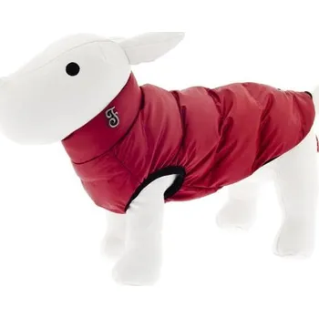 Obleček pro psa Ferribiella Péřovka NUVOLA červená Velikost: 55cm