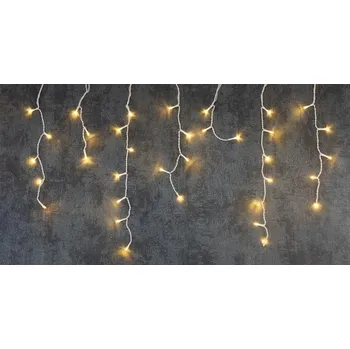 Vánoční dekorace Řetěz vánoční Vánoce Icicle, 360 LED teplá bílá, časovač, 230 V