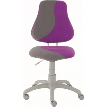 ALBA dětská rostoucí židle Fuxo S-line FUX0264 fialovo-šedá