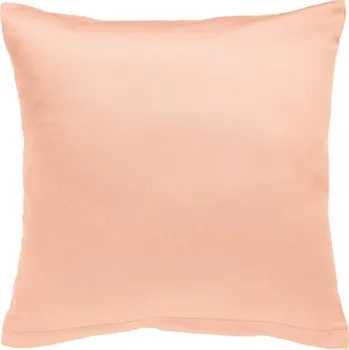 Polštář SCANquilt povlak SATÉN COLOR meruňková 40 x 40 cm