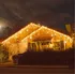 Vánoční osvětlení Springos CL0517 krápníky 500 LED teplá bílá/studený bílý blesk