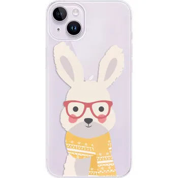 Telefonní příslušenství Odolné silikonové pouzdro iSaprio - Smart Rabbit - iPhone 14 Plus