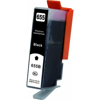 Alternativa CZ109AE - inkoust černý 655xl pro HP DeskJet Ink Advantage, 24 ml