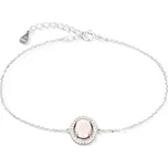 JVD Dámský stříbrný náramek se zirkony SVLB0515SH2O117