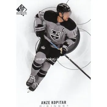 Karetní hra řadová karta ANZE KOPITAR 20-21 SP Authentic číslo 92