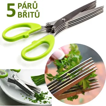 Gadget Nůžky na bylinky 5-břité