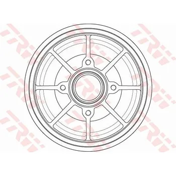 Brzdový buben Brzdový buben TRW DB4546MR