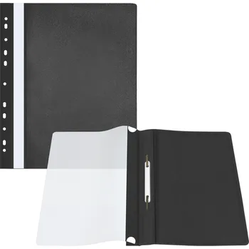 Rychlovazač A4, PP (euro) černý, 10 ks