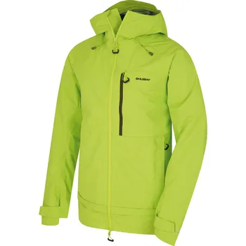 Husky Pánská hardshell bunda Nanook M XXL, jas. zelená
