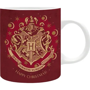 Abysse Corp Hrnek Harry Potter - Happy Christmas červený