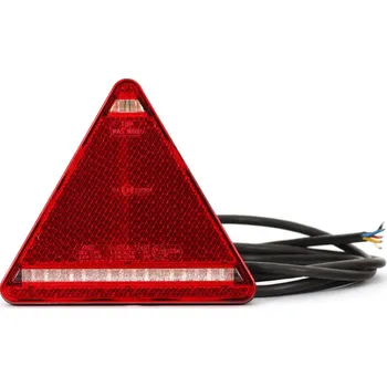 WAS Zadní svítilna trojúhelníková 320 LED levá