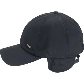 Čepice TifanTEX Zimní kšiltovka na uši SPORT černá univerzální