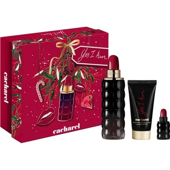 Parfém Cacharel Cacharel Yes I am SET: Parfumovaná voda 75ml + Parfumovaná voda 5ml + Tělové mléko 50ml Pre ženy Parfumovaná voda