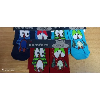 Pánské ponožky Boma comfort ponožky Xantipa sovičky - vel. 35-38