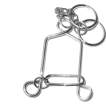 Hlavolam Hlavolam kovový Spinka (drátěný kovový hlavolam pro děti i dospělé)