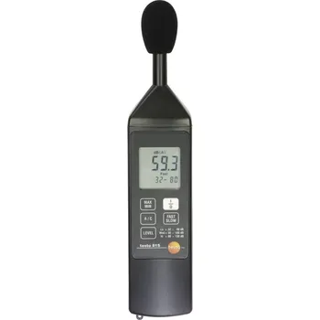 testo hlukoměr Kalibrováno dle (ISO) 815 32 - 130 dB 31.5 Hz - 8000 Hz