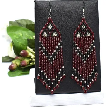 Náušnice Mijabijoux Dlouhé visací náušnice vzor 3 MB00260