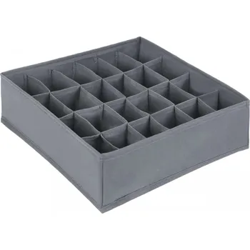 Organizér oblečení TZB Vitto 40 x 30 x 10 cm šedý