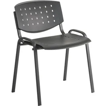 ALBA konferenční plastová židle LAYER-BLACK 27