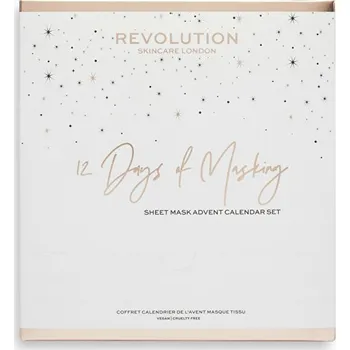 Kosmetická sada Revolution Skincare 12 Days Of Masking Sheet Mask Advent Calendar