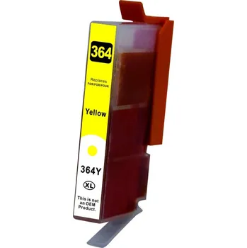 Alternativa CB325EE - inkoust yellow číslo 364XL pro HP D5460, C5380, 15 ml