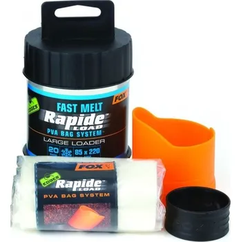 PVA FOX - PVA sáčky s plničem Edges Rapide Load PVA Bag System Fast Melt 85 mm x 220 mm 20 ks